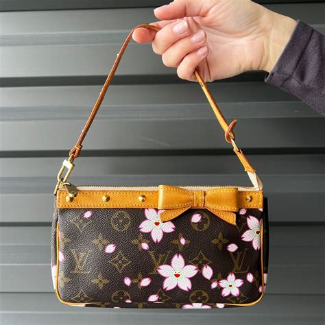 cherry blossom pochette louis vuitton|louis vuitton cherry blossom bag.